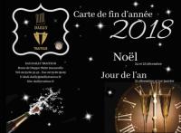 Menu de Noël 2018